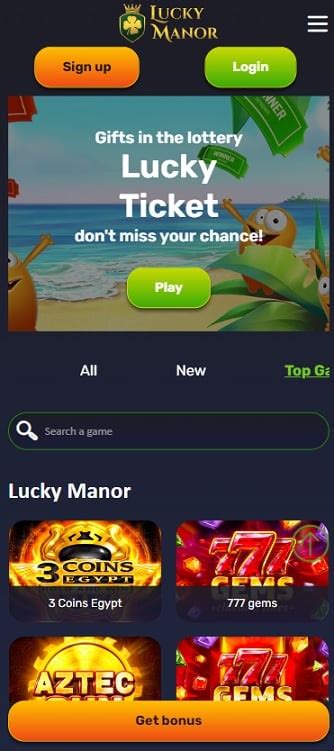 Lucky Manor Casino Mobile