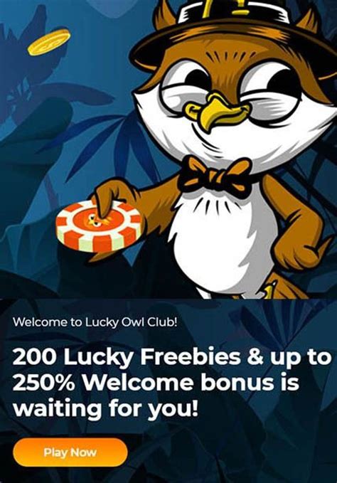 Lucky Owl Club Casino Bonus