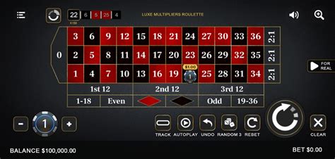 Luxe Roulette Multipliers Brabet