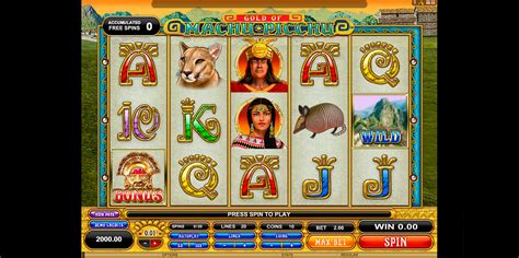 Machu Picchu Gold 888 Casino