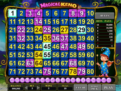 Magical Keno Slot Gratis