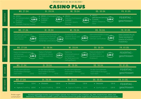 Mainz Casino Speiseplan