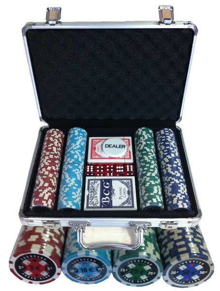 Maletin De Poker Com 200 Fichas