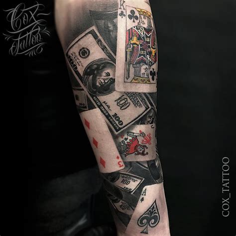 Mao De Poker De Tatuagem