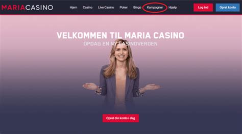 Maria De Bonus De Casino Tilbud
