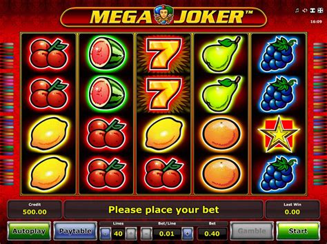 Mega Joker Slot Livre