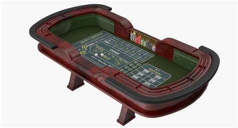 Mesa De Craps Modelo 3d Gratis