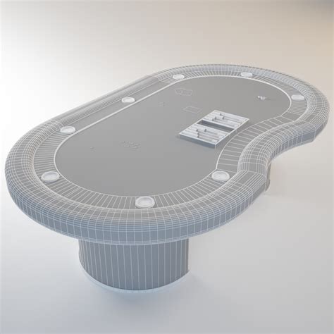 Mesa De Poker Modelo Em 3d