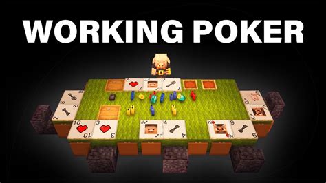 Minecraft Animacao De Poker