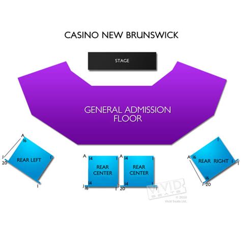 Moncton Casino Concerto Piso Plano