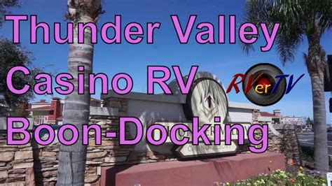 Nao Thunder Valley Casino Tem Rv Estacionamento