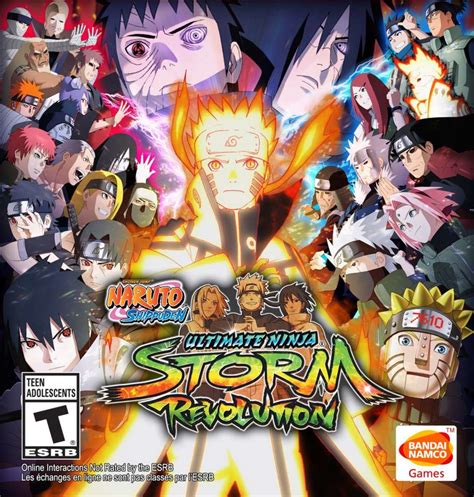 Naruto Shippuden Ultimate Ninja Storm Revolucao De 6 De Slots Vazios