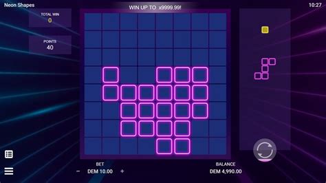 Neon Shapes Slot - Play Online