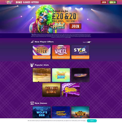 Nutty Bingo Casino Bonus