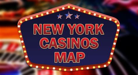 O Estado De Nova York Casinos Mapa