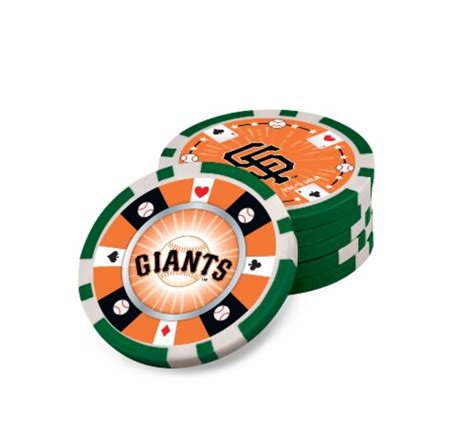 O San Francisco Giants Fichas De Poker