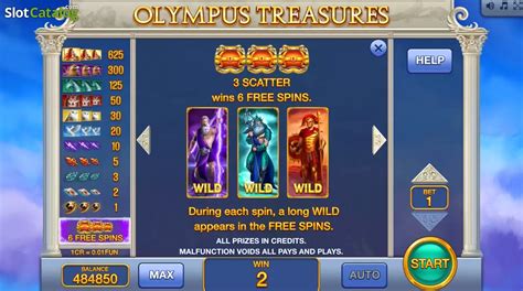Olympus Treasures Pull Tabs Slot Gratis