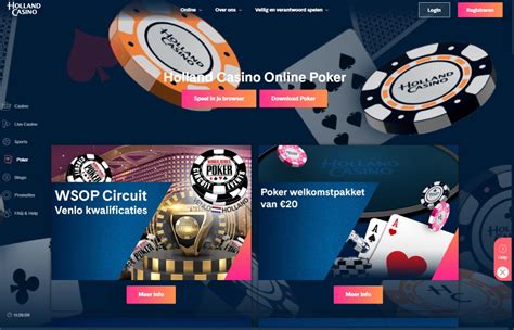 Online Inschrijven Holland Casino Poker
