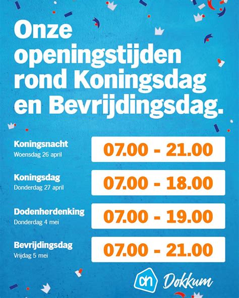 Openingstijden Albert Heijn Sloten