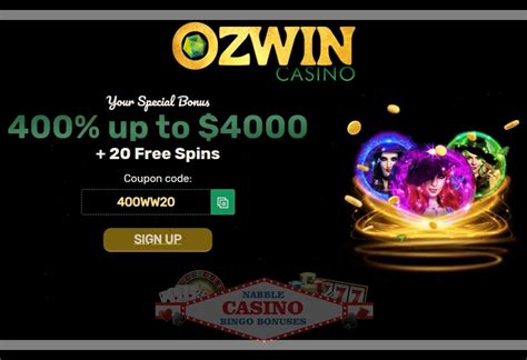 Ozwin Casino Bonus