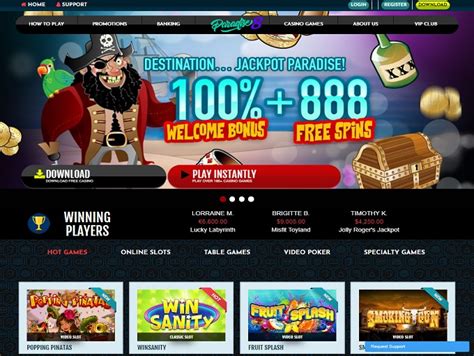 Paradise 8 Casino Online