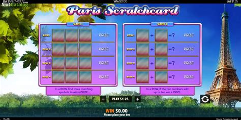 Paris Scratchcard Betano