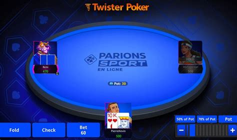 Paris Sportif De Poker En Ligne