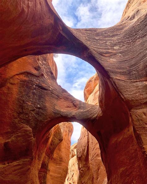 Peek A Boo Slot Canyon Escalante Mapa