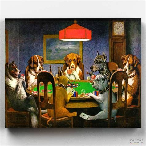 Perros Poker Pintura