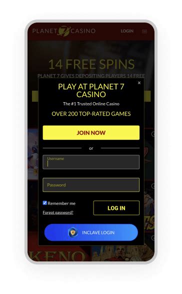 Planet 7 Oz Casino Login