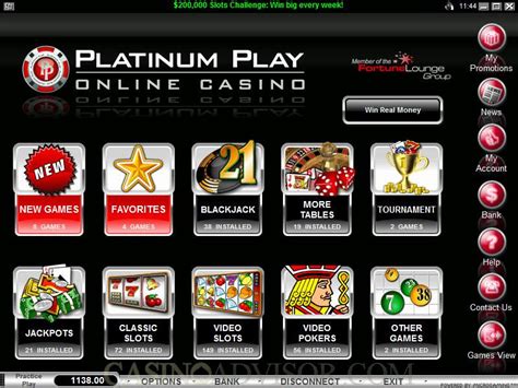 Platinum Play Online Casino Venezuela
