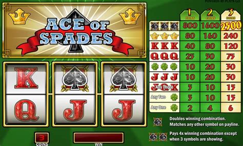 Play Ace Of Spades Slot