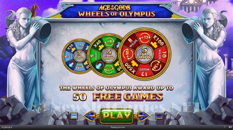 Play Age Of The Gods Wheels Of Olympus Slot