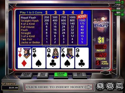 Play All American Poker Slot