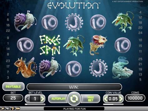 Play Evolution Slot