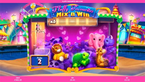 Play Fluffy Favourites Mix N Win Slot