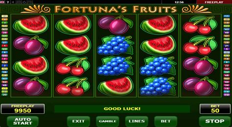 Play Fortuna S Fruits Slot