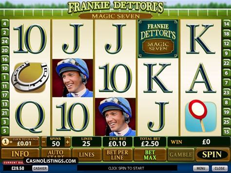 Play Frankie Dettori S Magic Seven Blackjack Slot