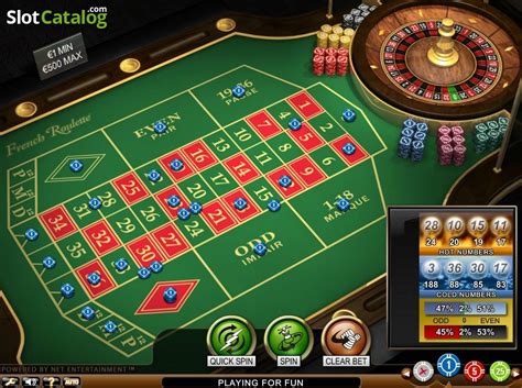 Play French Roulette Netent Slot