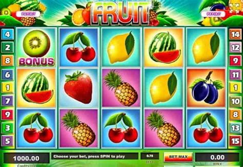 Play Fruit Casino Slot