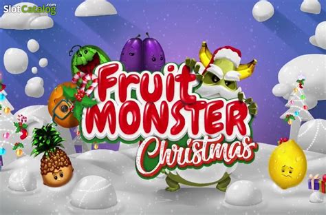 Play Fruit Monster Christmas Slot