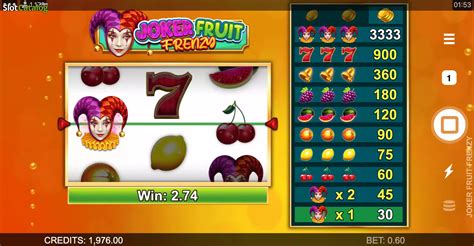 Play Joker Fruit Frenzy Slot