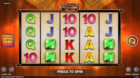 Play Lucky Pharaoh Deluxe Fortune Slot