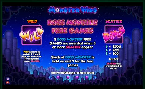 Play Monster Wins Slot