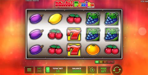Play Multi Fruits Quattro Slot