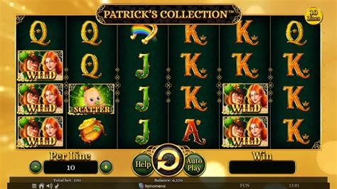 Play Patrick S Collection 10 Lines Slot