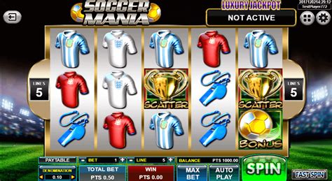 Play Soccer Mania Slot