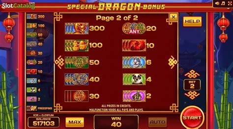 Play Special Dragon Bonus 3x3 Slot