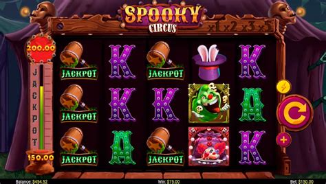 Play Spooky Circus Slot