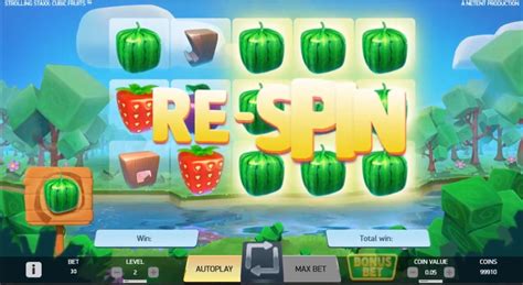 Play Strolling Staxx Cubic Fruits Slot